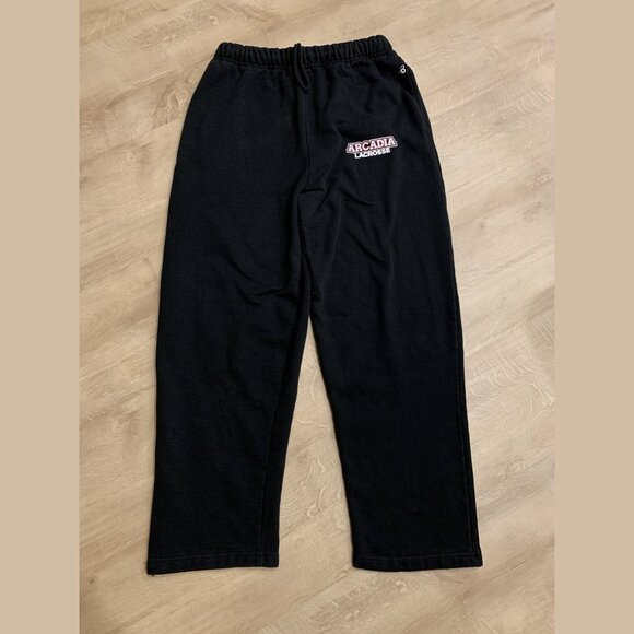 Badger Sport Arcadia University Knights Lacrosse Sweatpants Men's Large L Black - Picture 1 of 5